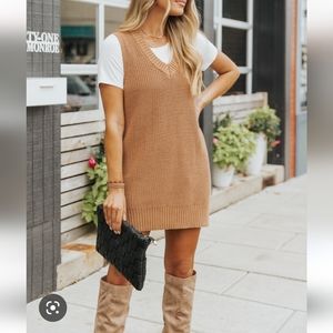 ZARA Knit Vest Mini